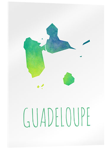 Akrylbilde Guadeloupe