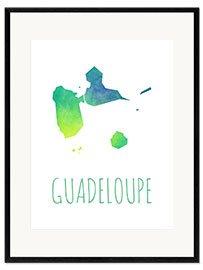 Framed art print Guadeloupe