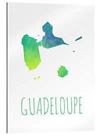 Quadro em plexi-alumínio Guadeloupe