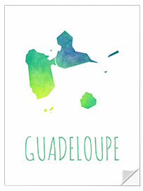 Wall sticker Guadeloupe