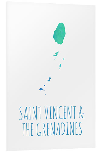 PVC print Saint Vincent & the Grenadines