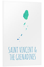 Hartschaumbild Saint Vincent &amp; the Grenadines