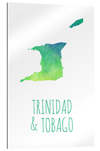 Quadro em plexi-alumínio Trinidad & Tobago