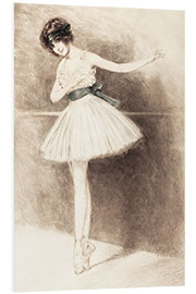 Foam board print The Ballerina