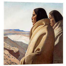 Acrylglas print Men of the Red Earth