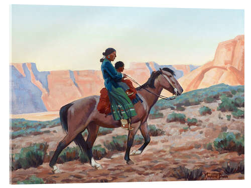 Akrylbilde Navajo Mother