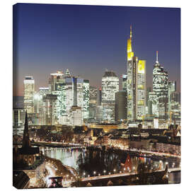 Stampa su tela  Frankfurt Skyline - Markus Lange