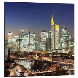 Magnettafel Frankfurt Skyline