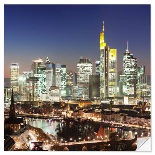 Sisustustarra Frankfurt Skyline