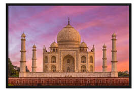 Gerahmter Kunstdruck Taj Mahal, Indien