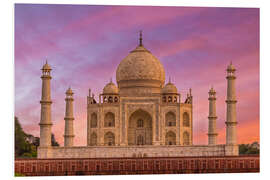 Foam board print Taj Mahal, India