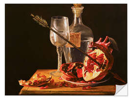 Wandsticker love slowly kills