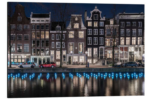 Aluminiumsbilde Amsterdam Light Festival