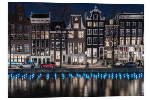 Foam board print Amsterdam Light Festival