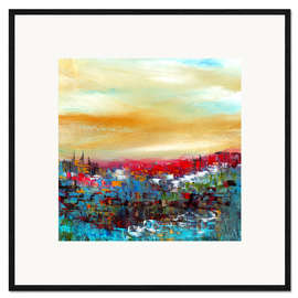 Gerahmter Kunstdruck Die Stille