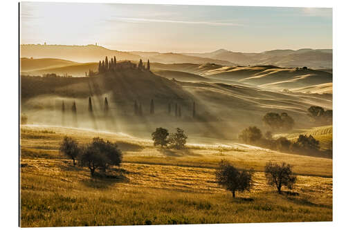 Gallery print Dawn in Tuscany, Italy