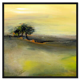 Gerahmter Kunstdruck Die Drei Bäume