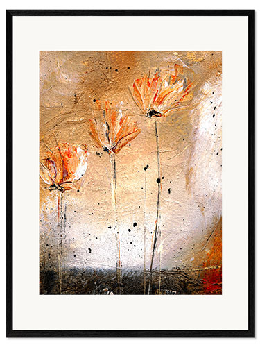 Framed art print Trio Florale