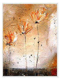 Wandbild  Trio Florale - Niksic Katarina