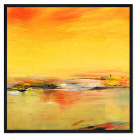 Gerahmter Kunstdruck Morgensonne