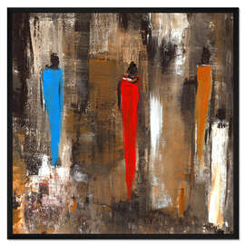 Gerahmter Kunstdruck Dialoge