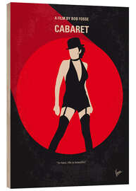 Hout print Cabaret