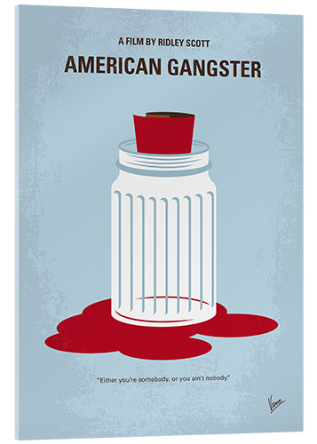 Stampa su vetro acrilico American Gangster