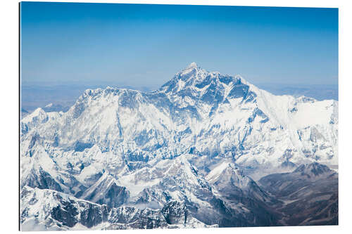 Gallery Print Luftaufnahme des Mount Everest im Himalaya