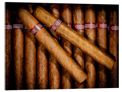 Acrylic print cigars