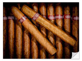 Wall sticker cigars