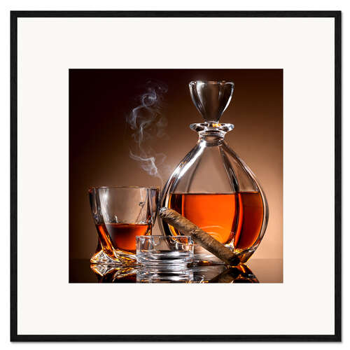 Framed art print Mens room