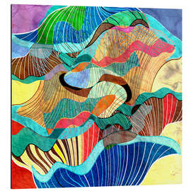 Magnettafel Wilde Linien