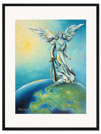 Gerahmter Kunstdruck Erzengel Michael