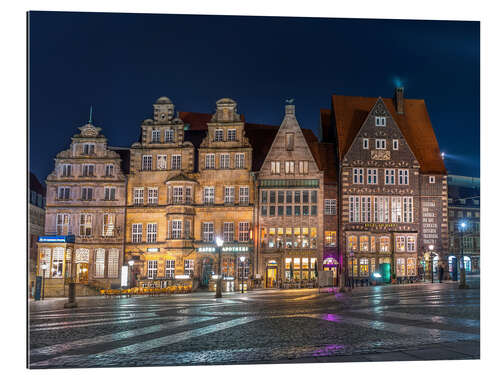 Gallery print Gabled houses Marktplatz Bremen