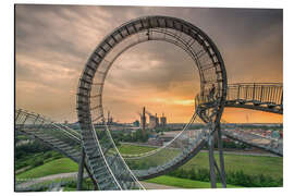 Magnettafel Tiger &amp; Turtle Duisburg Magic Mountain