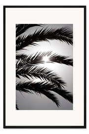 Gerahmter Kunstdruck Die Sonne lugt hervor