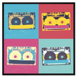 Gerahmter Kunstdruck Kassetten