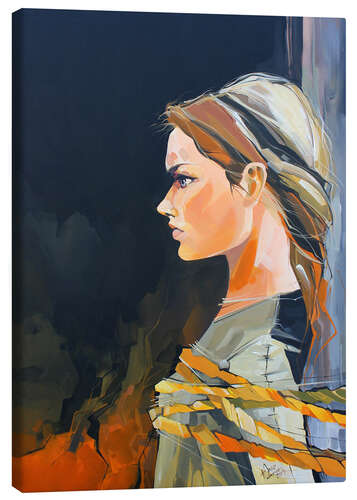 Tableau sur toile Juste avant