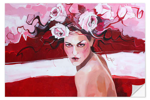 Adesivo murale Who is the most beautiful