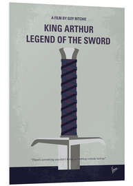 Foam board print King Arthur Legend Of The Sword