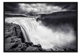 Gerahmter Kunstdruck Dettifoss
