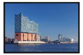 Gerahmter Kunstdruck Elbphilharmonie, Hamburg I