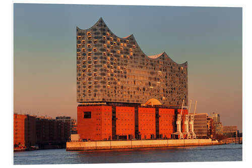 PVC print Elbphilharmonie, Hamburg II