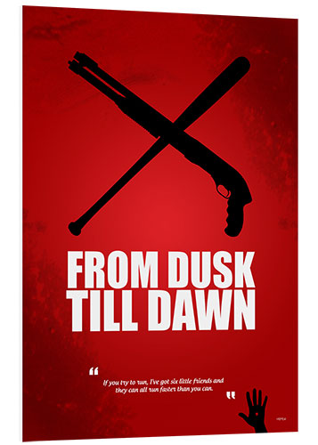 PVC-taulu From Dusk Till Dawn - Alternative Fanart