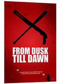 Foam board print From Dusk Till Dawn - Alternative Fanart