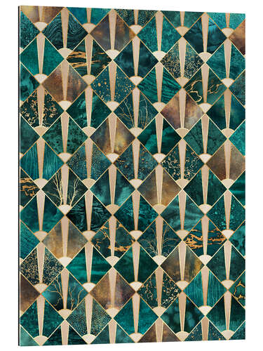 Gallery print Art Deco Tiles   Ocean