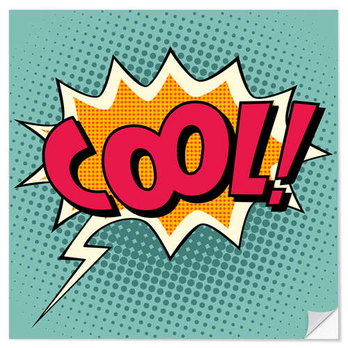 Autocolante decorativo Cool!