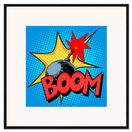 Framed art print Boom
