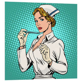 Foam board print Nurse