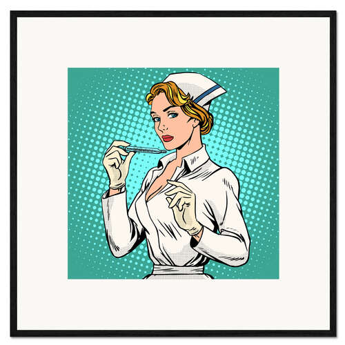 Framed art print Nurse